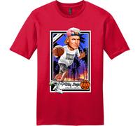 Nuovo Arte Society X Swod Cerchio Sogni Billy Hoyle Maglietta Rosso