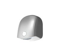 Nuovo asciuga mani automatico Asciugamani a induzione a parete con vento caldo freddo ad alta velocità 1200 W for WC da bagno commerciale(Sliver)