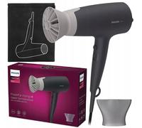 NUOVO asciugacapelli Philips BHD35110 con custodia tecnologia agli ioni Therm...