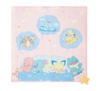 NUOVO Asciugamano originale Pokemon Center 10"x10" con design artistico Litt...