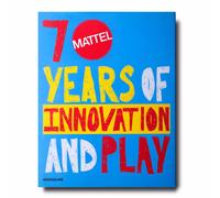 Nuovo Assouline Mattel 70 Anni Di Innovazione E Play Barbie Large Libro