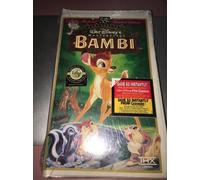 Nuovo Bambi Walt Disney Masterpiece VHS 55th Anniversario Sigillato #9505