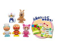 NUOVO Bandai Friends Doll set di Anpanman Town miglioramento del pane dal G...