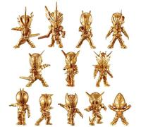 NUOVO Bandai Kamen Rider Gold Figure 04 Candy Toy 16 pezzi Kamen Rider Series...
