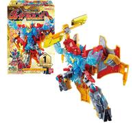 NUOVO Bandai Mashin Sentai Kiramager Mini Pla Ex Great full Phoenix 10 pezzi ...