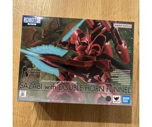 NUOVO Bandai ROBOT Spirits SIDE MS MSN-04FF Sazabi con doppio corno imbuto...