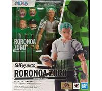 NUOVO Bandai S.H.Figuarts ONE PIECE Roronoa Zoro Romance Dawn Action Figure G...