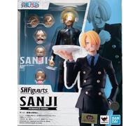 NUOVO Bandai S.H. Figuarts One Piece Sanji Figure Romance Dawn Action...