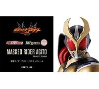NUOVO Bandai S.H. Figuarts Shinkoccho Seihou Kamen Rider Agito Trinity Form J...