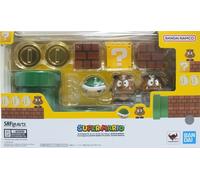 NUOVO Bandai S.H. Figuarts Super Mario Play Set Blocca oggetti e oggetti sul ...