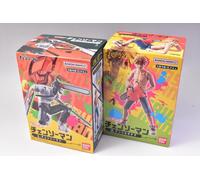NUOVO Bandai SMP Kit Makes Pose Chainsaw Man Denji & Pochita Figure Candy Toy