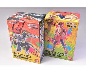 NUOVO Bandai SMP Kit Makes Pose Chainsaw Man Denji & Pochita Figure Candy Toy
