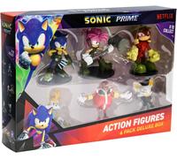 Nuovo Bandai Sonic Prime Action Pack Di 6 Figure - Set 2