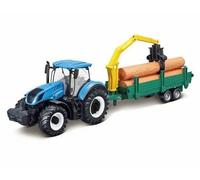 Nuovo Bburago New Holland T7.315 Modello In Diecast Trattore Agricolo - 18-31655
