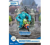 NUOVO Beast Kingdom D-STAGE Monsters University 128DX Sulley & Michael Figure