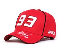 Nuovo Berretto Marc Marquez 93 Racing Team in Cotone Cappello Sportivo MotoGp