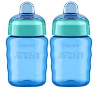 NUOVO bicchiere Philips Avent SCF553/05 2x 260 ml da 9 M senza BPA