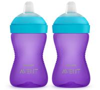NUOVO bicchiere Philips Avent SCF80202 2 da 300 ml a partire da 9 mesi a prov...