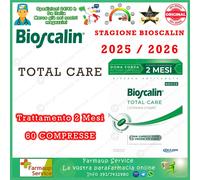 Nuovo Bioscalin Total Care Trattamento 2 Mesi 60 Compresse Anticaduta Donna Uomo