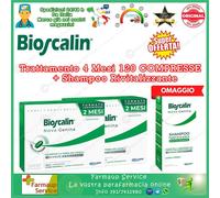 Nuovo Bioscalin Total Care Trattamento 3 Mesi 90 Compresse Anticaduta Donna Uomo