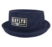 Nuovo Black Flys Blk Vola Toppa Secchio Cappello Navy BLU S/M L/XL Limitata