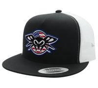 Nuovo Black Flys Libertà Phantom Toppa Trucker Snapback Cappello Nero/Bianco