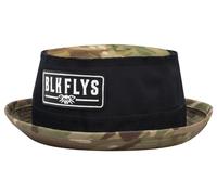 Nuovo Black Flys Nero Vola Toppa Batch Secchio Cappello Nero/Mimetico S/M L/XL