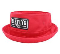 Nuovo Black Flys Nero Vola Toppa Batch Secchio Cappello ROSSO S/M L/XL Limited