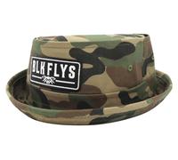 Nuovo Black Flys Nero Vola Toppa Secchio Cappello Mimetico S/M L/XL Limitata