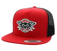 Nuovo Black Flys Phantom Toppa Trucker Snapback Cappello Rosso/Nero Limitata