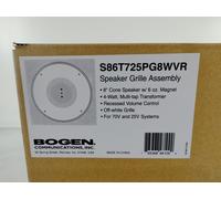 Nuovo Bogen S86T725PG8WVR 8 " Soffitto Griglia Altoparlante Assemblaggio