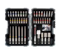 NUOVO BOSCH Driver Bit Set 6,35 mm gambo esagonale con custodia varie...