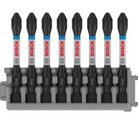 NUOVO BOSCH Driver Bit Set 6,35 mm gambo esagonale con custodia varie...