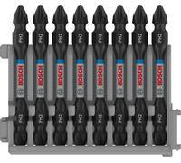 NUOVO BOSCH Driver Bit Set 6,35 mm gambo esagonale con custodia varie...