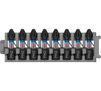 NUOVO BOSCH Driver Bit Set 6,35 mm gambo esagonale con custodia varie...