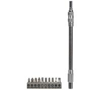 NUOVO BOSCH Driver Bit Set 6,35 mm gambo esagonale con custodia varie...
