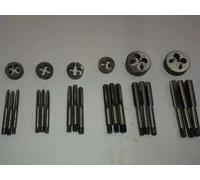 NUOVO BRITISH STANDARD FINE TAP & DIE SET 3/16"-1/2" BSW set da 24 pezzi