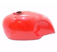 Nuovo BSA A65 Spitfire Rosso Dipinta Alluminio Benzina Carburante Serbatoio 4
