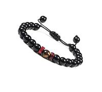 Nuovo Buddha Pietra Naturale Perline di Legno Distanza Uomini Bracciali Catena Intrecciata Corda Braccialetti Donne Yoga Homme Gioielli Fatti A Mano Pulseira Nice and Deft