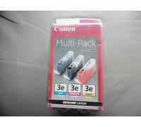 Nuovo Canon Multi Confezione 3 Inchiostri Originale BCI3ec BCI3eY BCI3eM Ciano