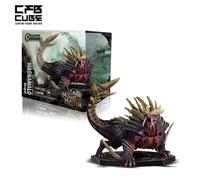 NUOVO CAPCOM FIGURE BUILDER CUBE MONSTER HUNTER Magnamalo Enraged PVC & ABS...