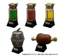 NUOVO Capcom Monster Hunter Desktop Figure Item Mascotte SCATOLA 6 pezzi figu...