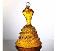 Nuovo Caraffa Per Vino Snake A Forma Di Cobra 1 L Vetro Trasparente