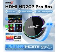Nuovo CarlinKit HD2CP Pro CarPlay a HDMI Wireless CarPlay Android Supporto automatico Dispositivo HDMI Streaming video 2K Smart Box Plug & Play