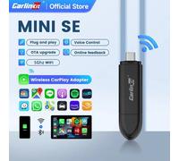 Nuovo CarlinKit Mini 5 SE Adattatore Carplay Wireless Per iPhone 5Ghz WiFi BT Veloce Stabile Connessione Per Spotify Waze Split Screen Box