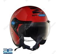 Nuovo Casco Moto Unisex Jet Open Face AEspares Off-Road Royal Enfield