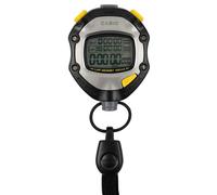NUOVO CASIO Cronometro 2-Memory Lap Split 5 ATM Bianco/Nero HS-70W-8JH/1JH...