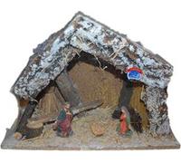 Nuovo Centro Casalinghi CAPANNA 36x26x16cm C/NATIVITA' 10cm