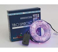 Nuovo Centro Casalinghi Multicolor LED Tubo EST. 20+1,5mt EL-718, Muticolor, m