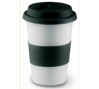 Nuovo Ceramica Take Away Viaggio Mug - Caffè / Tè Caldo Coco,Isolante Top E Grip